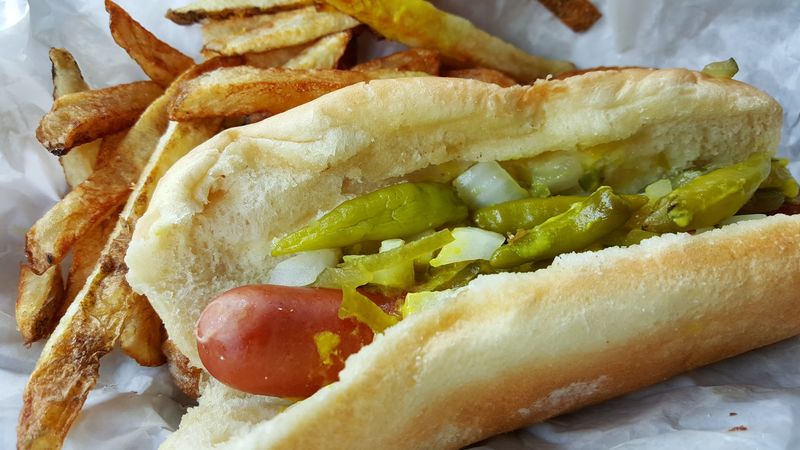 The Classic Chicago-Style Dog Done the Gene and Jude Way The Classic Chicago-Style Dog Done the Gene and Jude Way