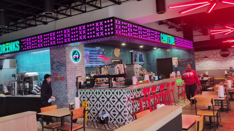 The Colorful, Spacious Interior That Sets the Mood