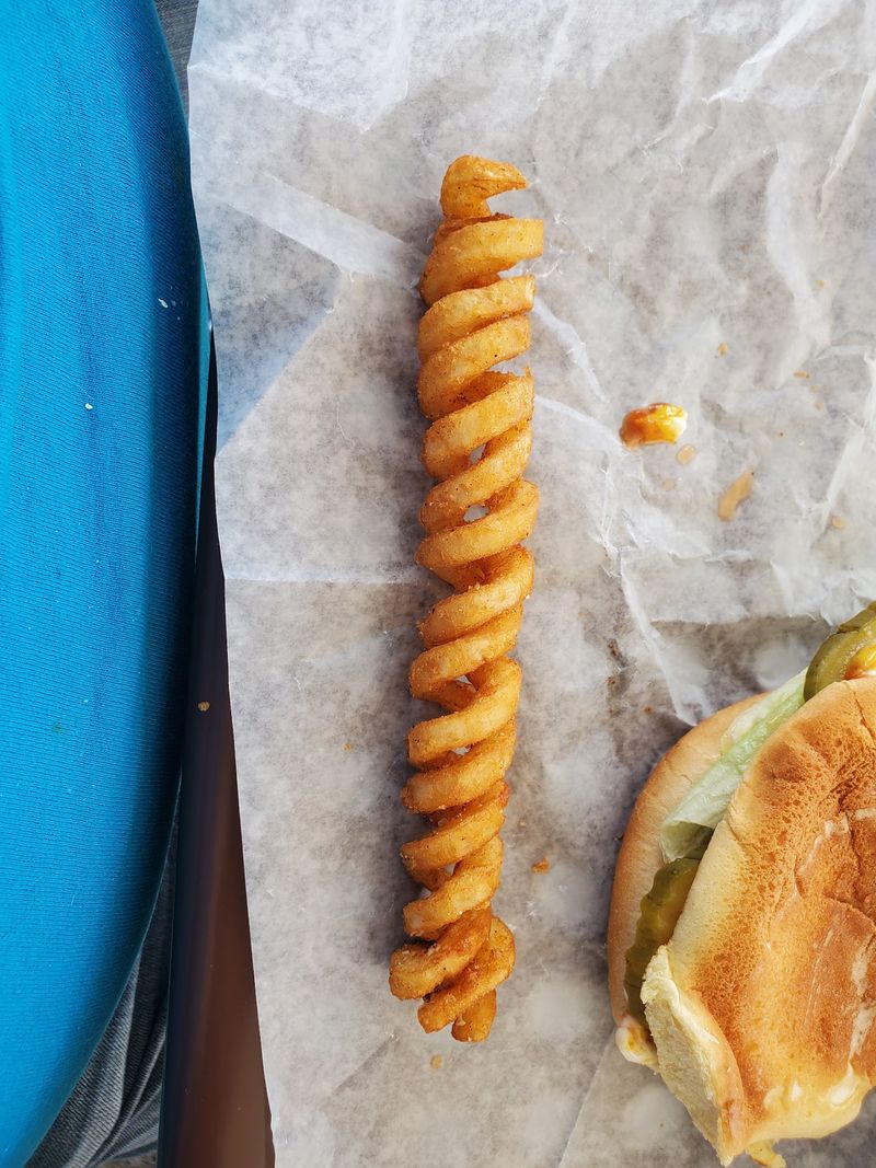 The Curly Fries And Onion Rings