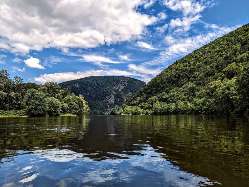 The Delaware Water Gap Setting The Delaware Water Gap Setting