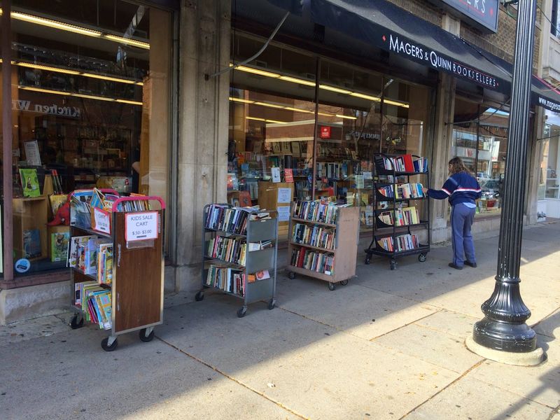 The Discount Racks Out Front That Start the Visit Right The Discount Racks Out Front That Start the Visit Right