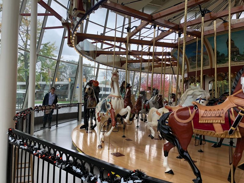 The Euclid Beach Park Carousel Inside the Museum