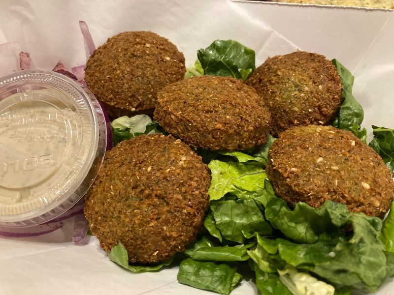 The Falafel Basket as a Meal on Its Own The Falafel Basket as a Meal on Its Own