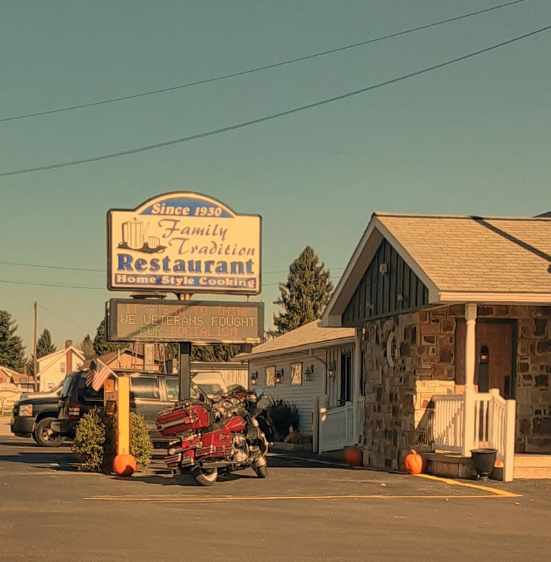The Family Tradition Restaurant, Harrisville, Pennsylvania
