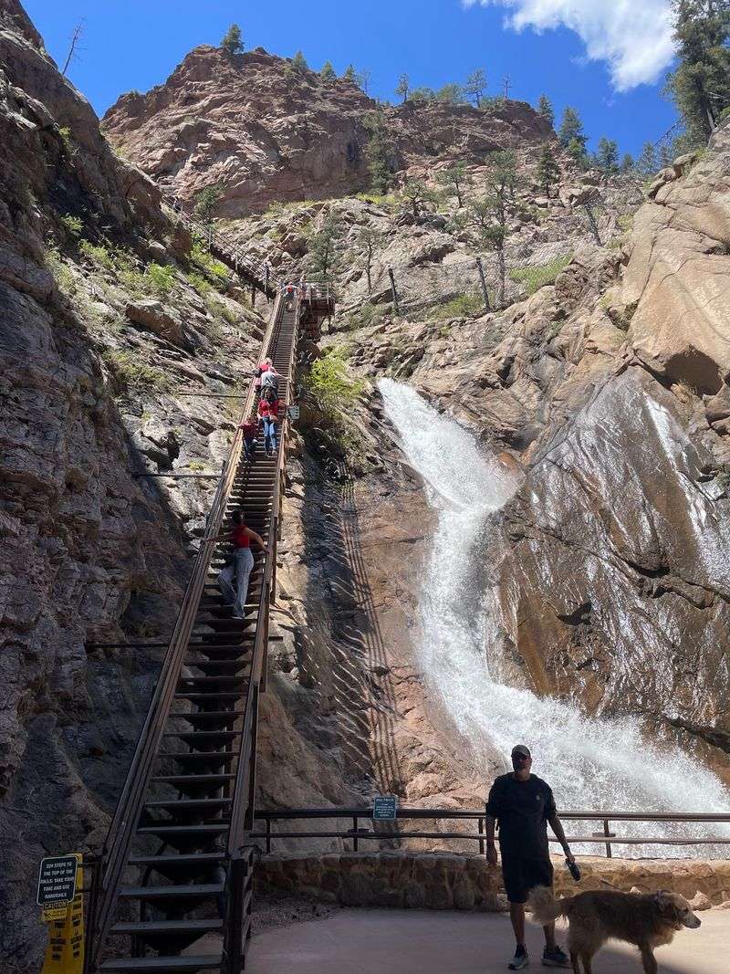 The Famous 224-Step Steel Staircase