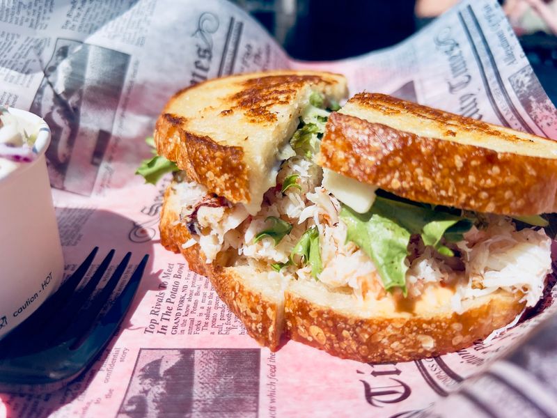 The Famous Crab Sandwich The Famous Crab Sandwich