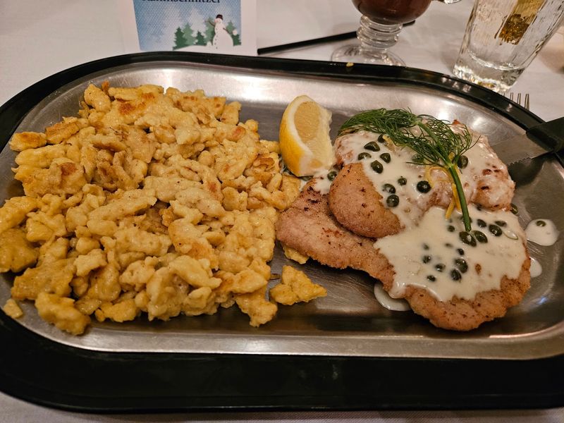 The Famous Dorf Haus Fritters with Honey Butter