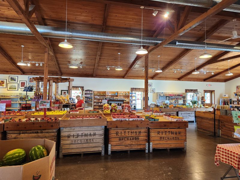 The Farm Store and Its Overflowing Shelves The Farm Store and Its Overflowing Shelves