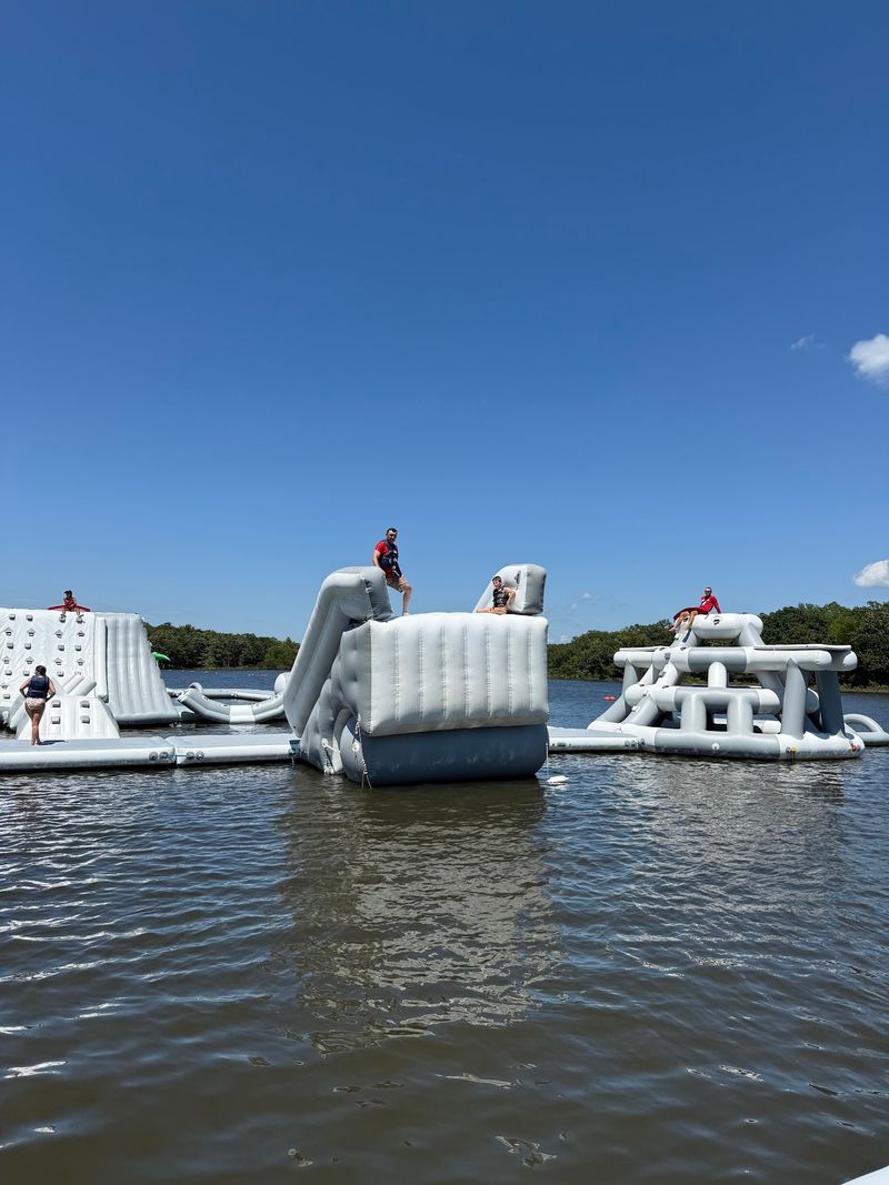 The Floating Obstacle Course Itself