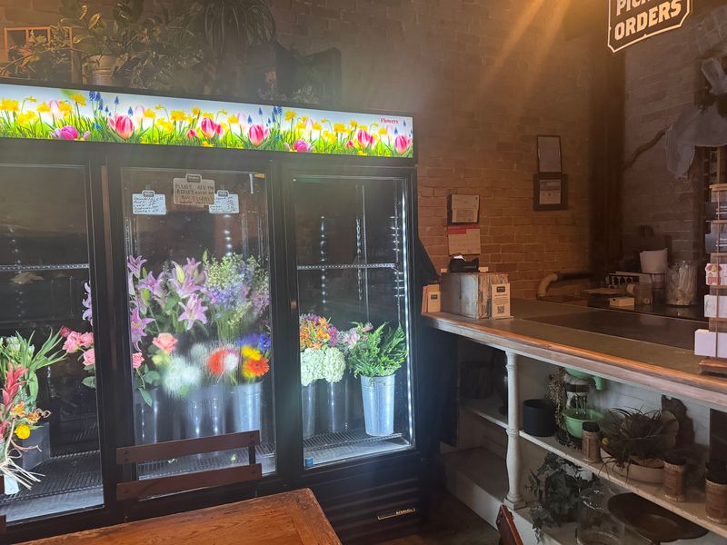 The Flower Shop Inside the Cafe The Flower Shop Inside the Cafe