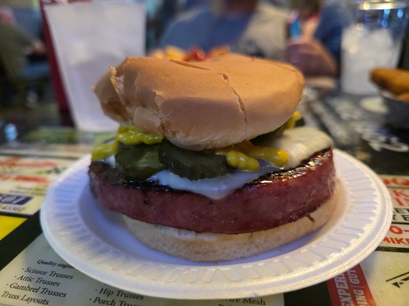 The Fried Bologna Sandwich Itself The Fried Bologna Sandwich Itself