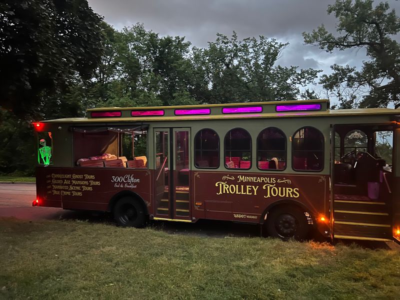 The Ghost Trolley Tour and Its Candlelit Atmosphere The Ghost Trolley Tour and Its Candlelit Atmosphere