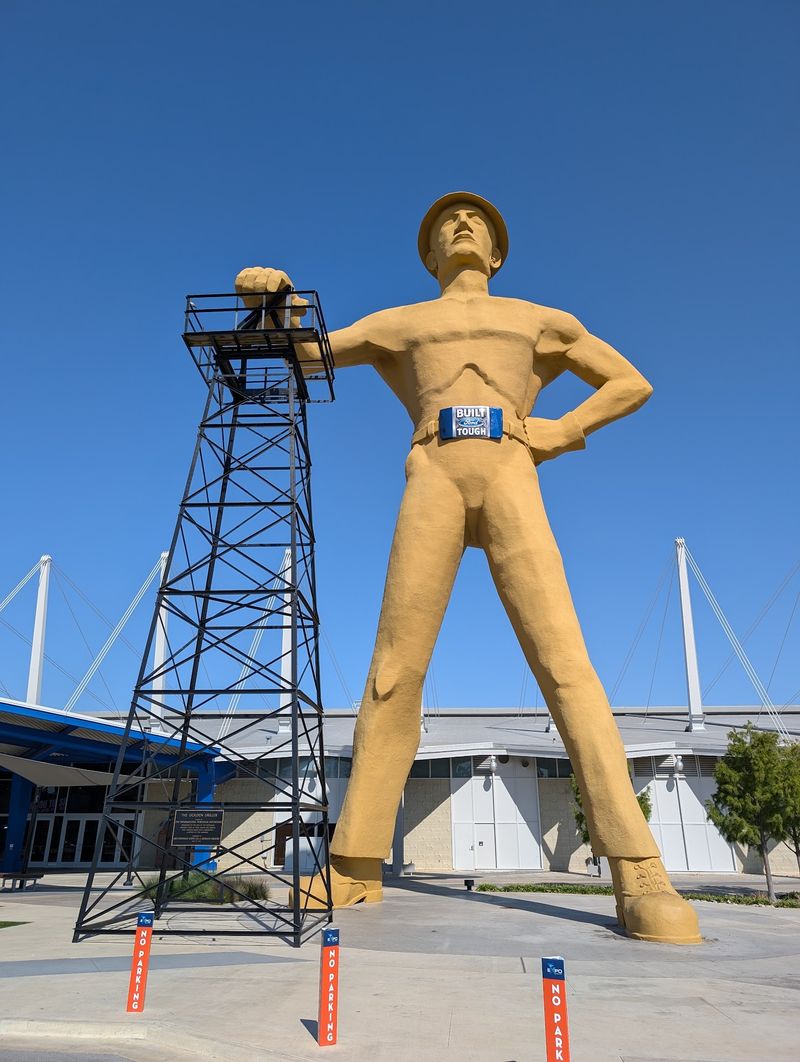 The Golden Driller and Where to Find Him The Golden Driller and Where to Find Him