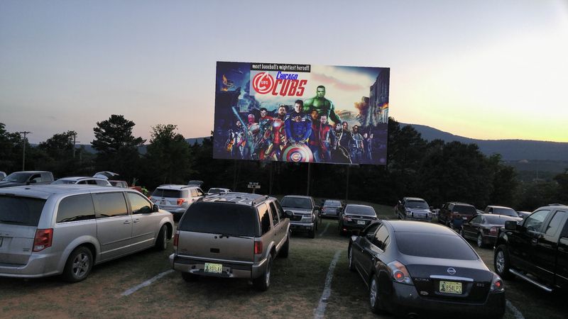 The Hillside Setting and the Big Screen The Hillside Setting and the Big Screen