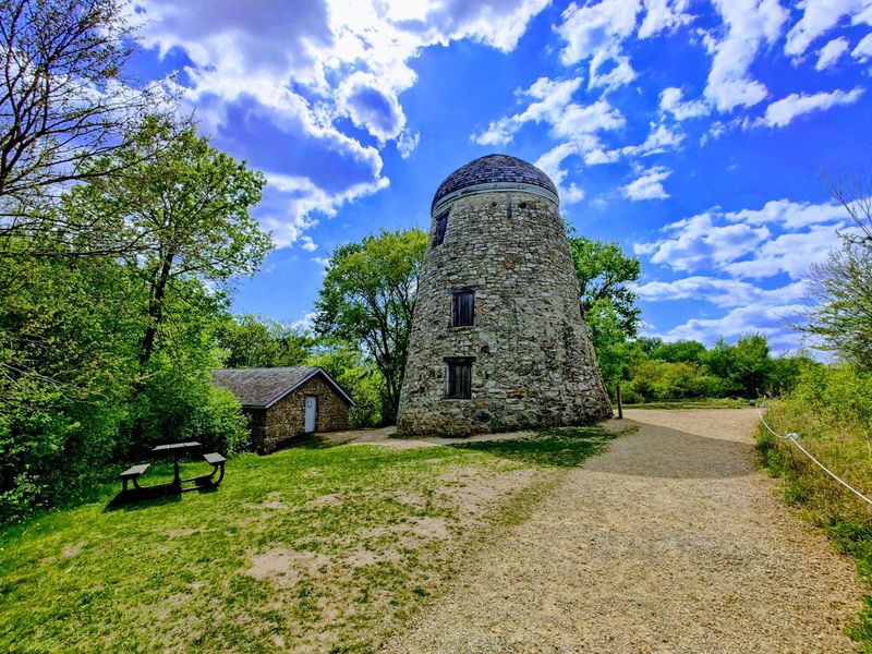 The Historic Seppmann Mill Standing Watch Over the Prairie The Historic Seppmann Mill Standing Watch Over the Prairie