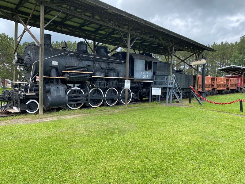 The Historic Steam Locomotive and Caboose The Historic Steam Locomotive and Caboose