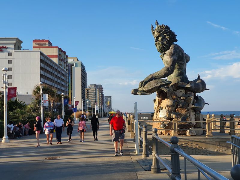 The Iconic 3-Mile Boardwalk Along the Atlantic The Iconic 3-Mile Boardwalk Along the Atlantic