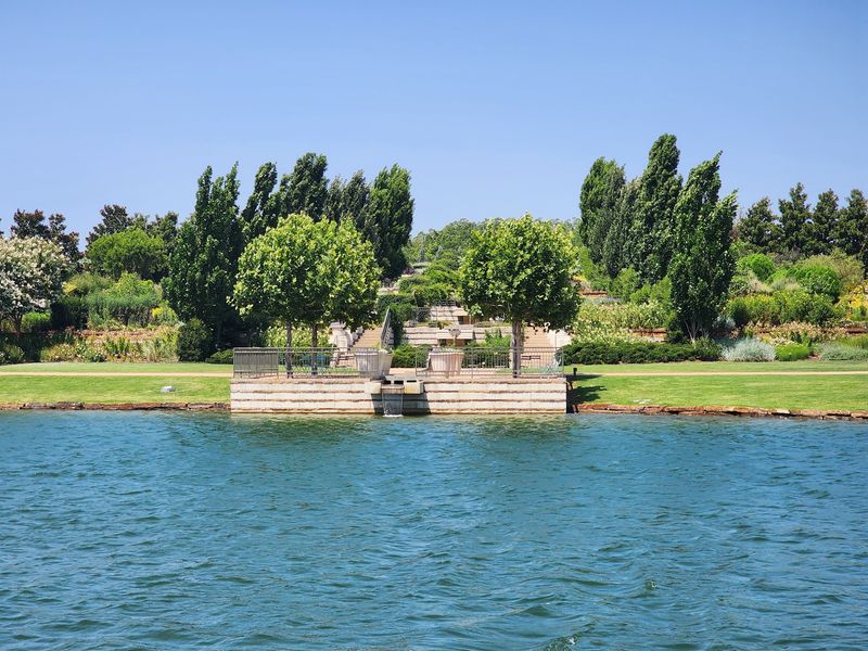 The Lake, the Promenade, and the Water Features