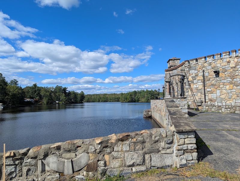 The Lakeside Setting Outside