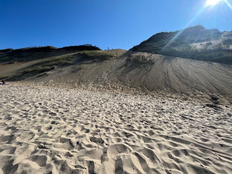 The Legendary Climb Down the Dune
