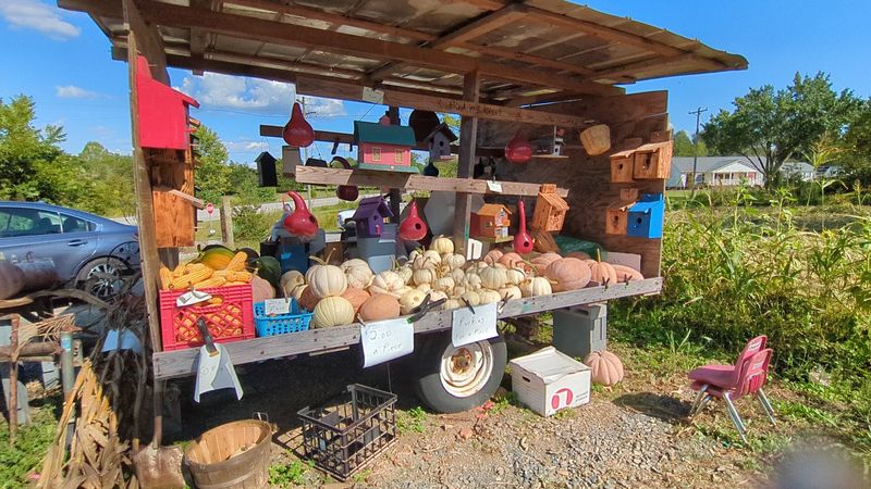 The Little Produce Stand Out Front