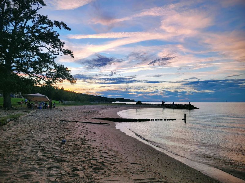 The Main Beach for Swimming and Relaxing