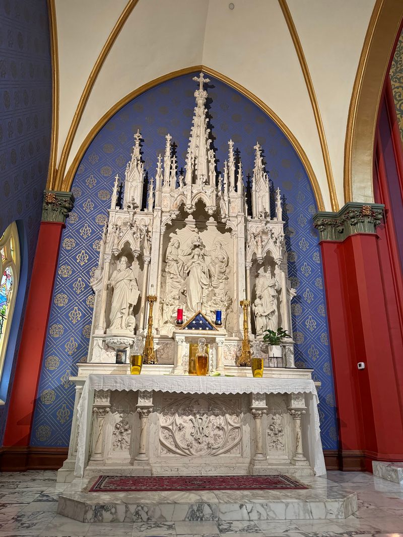 The Marble Altar at the Center of It All