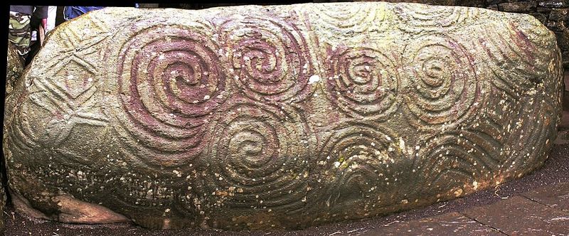 The Megalithic Carvings of Newgrange, Ireland