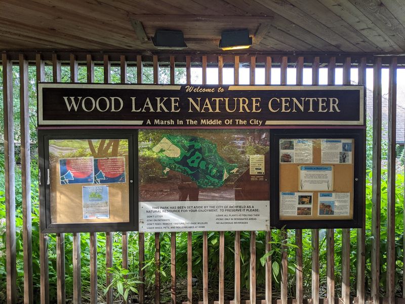 The Nature Center Building and Indoor Exhibits