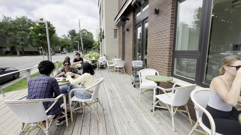 The Outdoor Patio Adds a Whole Different Feel The Outdoor Patio Adds a Whole Different Feel