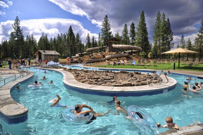 The Outdoor Pool and Its Many Attractions The Outdoor Pool and Its Many Attractions