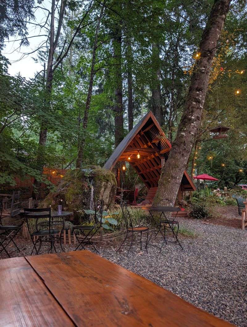 The Outdoor Seating Scene