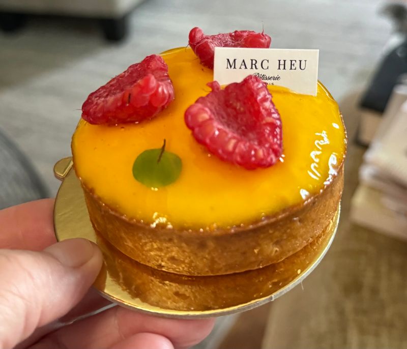 The Passionfruit Raspberry Tart That Stops People Mid-Bite The Passionfruit Raspberry Tart That Stops People Mid-Bite