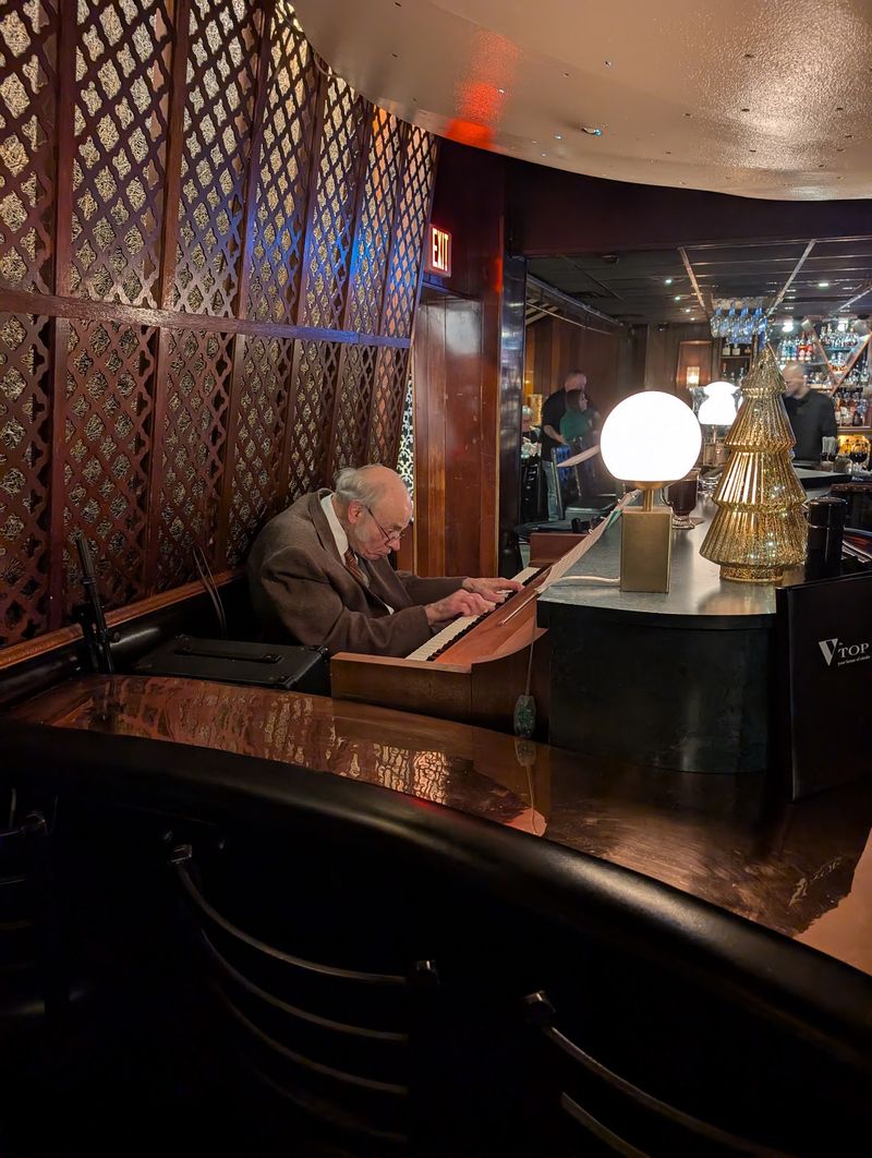 The Piano Player Who Sets the Whole Mood