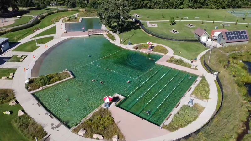 The Pool Layout and All the Different Swimming Areas The Pool Layout and All the Different Swimming Areas