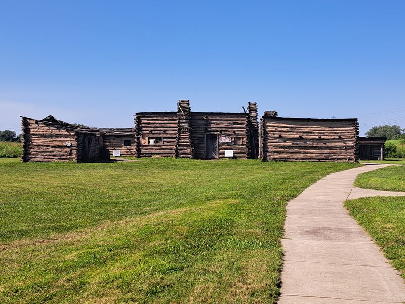 The Reconstructed Fort and Outdoor Exhibits The Reconstructed Fort and Outdoor Exhibits
