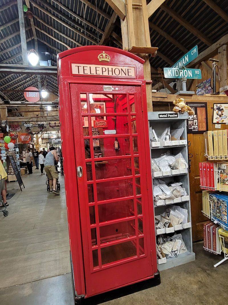 The Red Phone Booth and Hidden Charms Inside the Store
