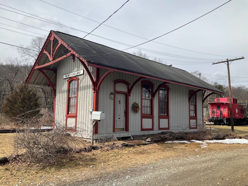 The Restored Wooden Station Building The Restored Wooden Station Building