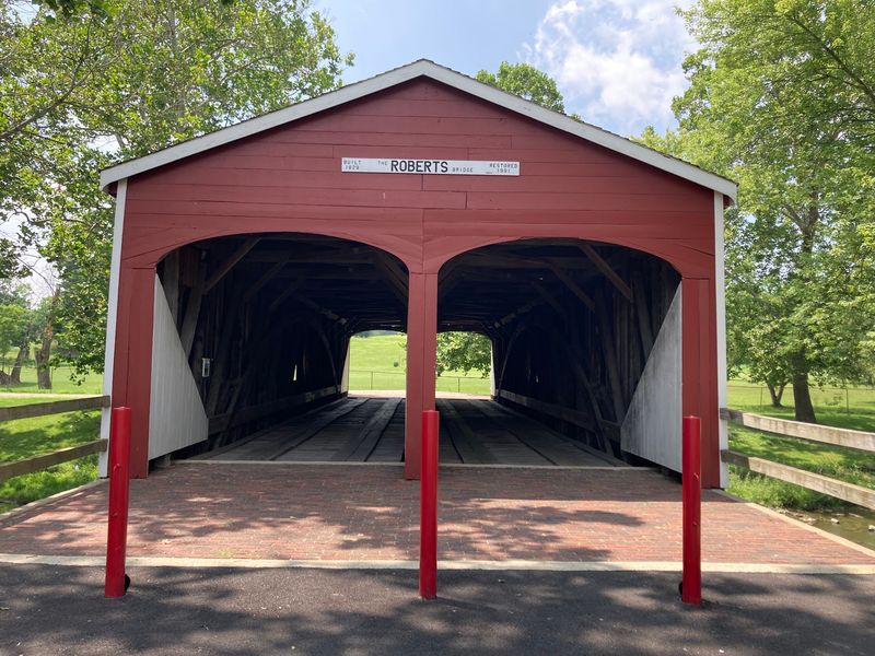 The Roberts Covered Bridge - Preble County The Roberts Covered Bridge - Preble County