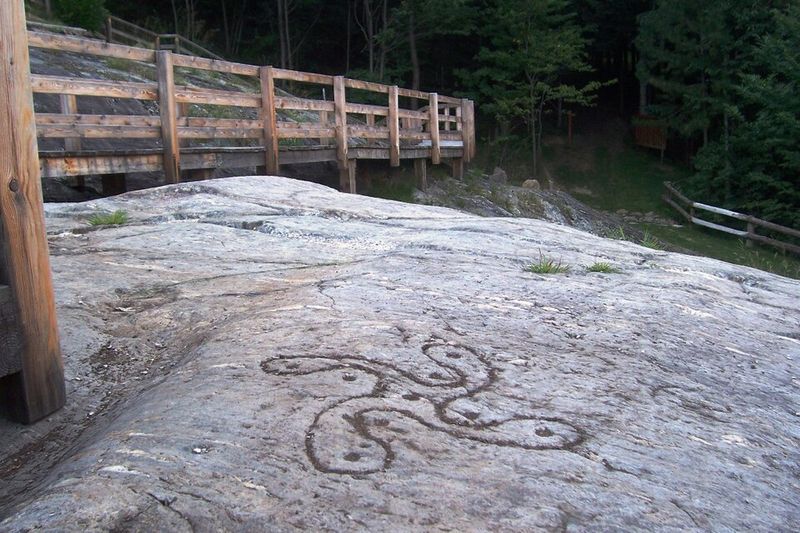 The Rock Carvings of Val Camonica, Italy