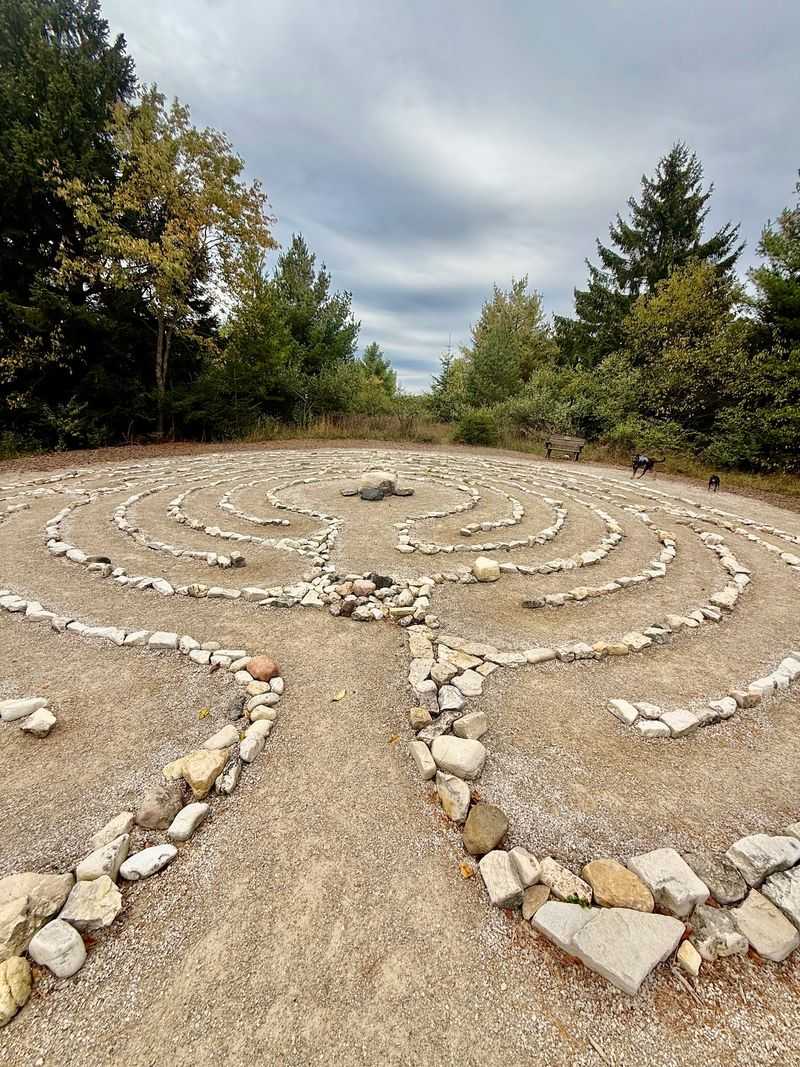 The Rock Labyrinth on the Grounds The Rock Labyrinth on the Grounds