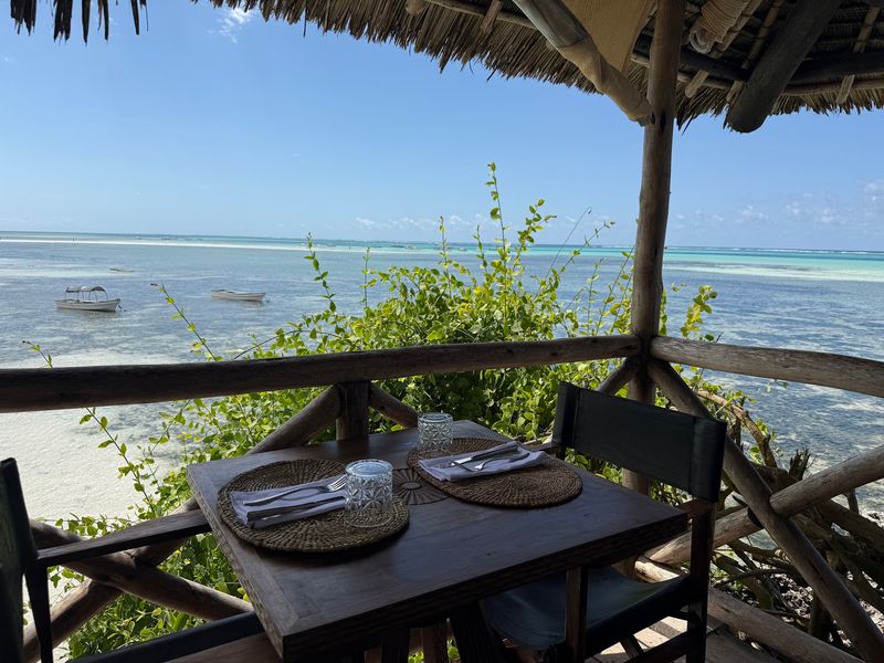 The Rock Restaurant, Michamvi Pingwe, Zanzibar, Tanzania The Rock Restaurant, Michamvi Pingwe, Zanzibar, Tanzania