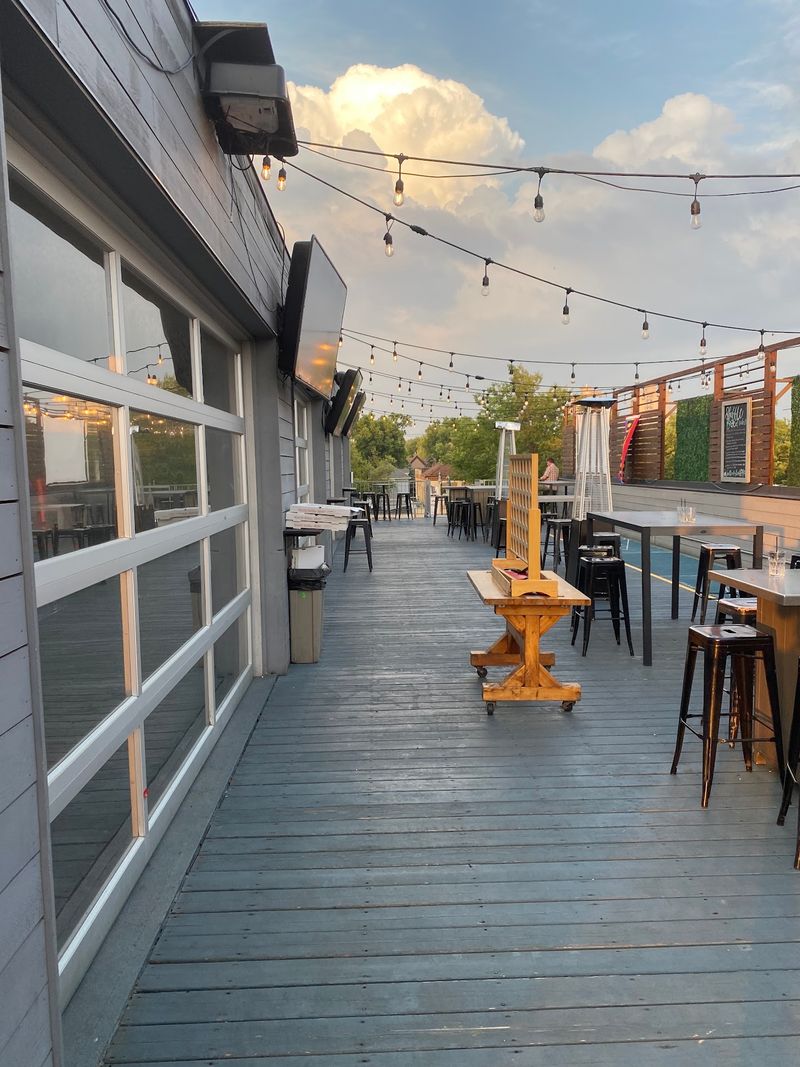 The Rooftop Patio Changes the Whole Atmosphere