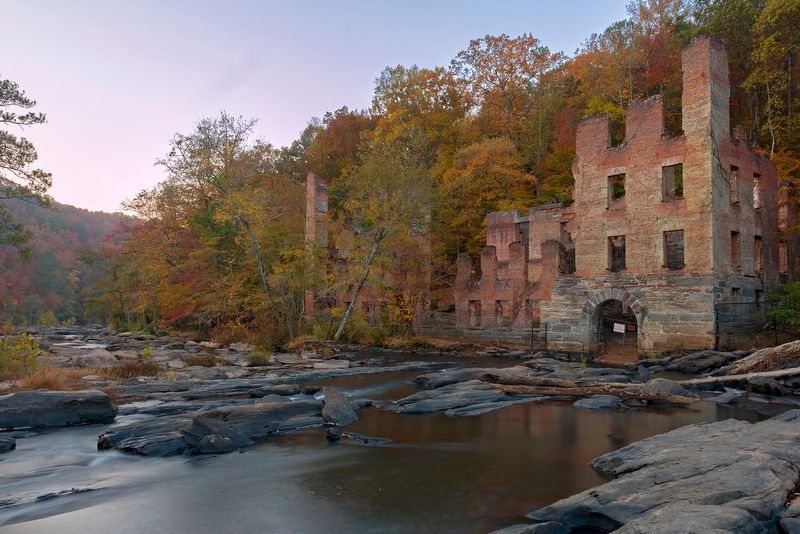 The Ruins of the Old Mill