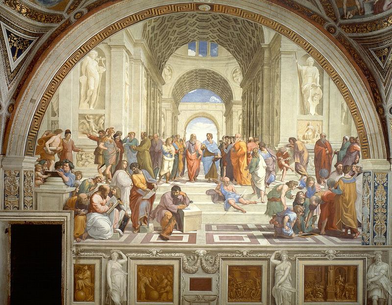 The School of Athens by Raphael The School of Athens by Raphael