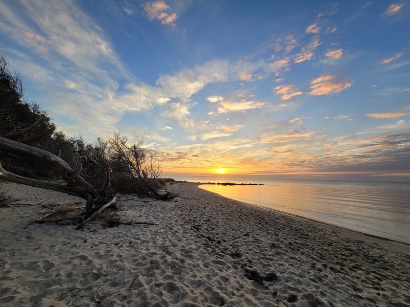 The Secluded Beach at Trail's End