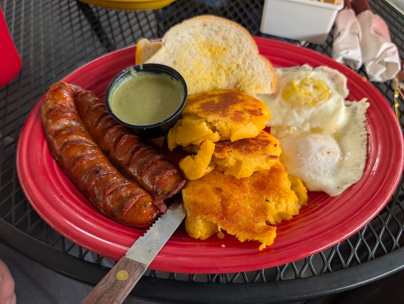 The Signature Llapingachos Con Chorizo The Signature Llapingachos Con Chorizo