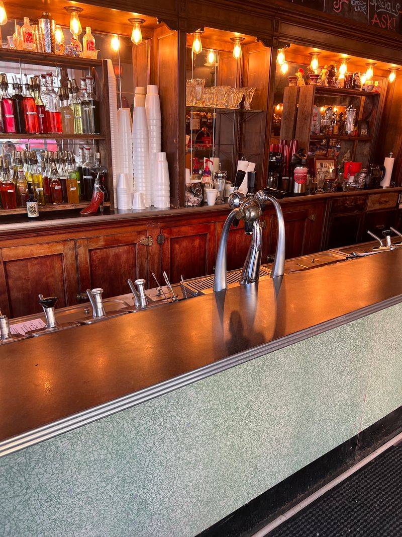 The Soda Fountain Bar Is the Real Social Hub The Soda Fountain Bar Is the Real Social Hub