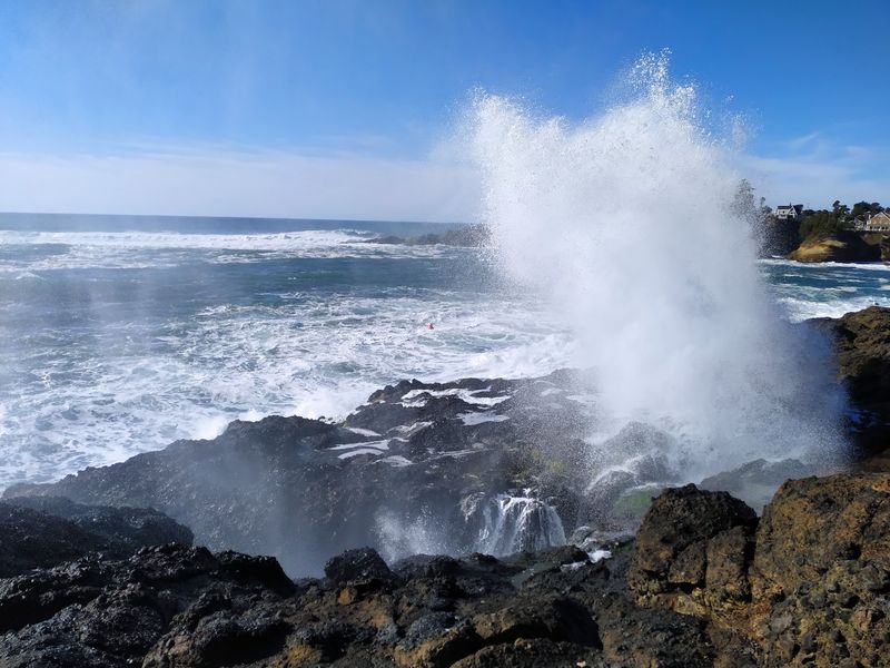 The Spouting Horns and Sea Caves The Spouting Horns and Sea Caves