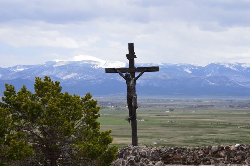 The Stations of the Cross Trail Above Town The Stations of the Cross Trail Above Town